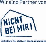 Die Initiative für aktiven Einbruchschutz Nicht bei mir!
(http://www.nicht-bei-mir.de), getragen von den Verbänden der
Sicherheitswirtschaft und der Polizei, bietet hersteller- und
produktneutrale Informationen für Bürger und Gewerbetreibende zum Thema
Einbruch-, Brand- und Gasgefahren. Das Netzwerk besteht aus 900
Sicherheitsunternehmen und knapp 300 kriminalpolizeilichen Beratungsstellen
im gesamten Bundesgebiet. Die Initiative hat es sich zur Aufgabe gemacht,
die Öffentlichkeit stärker für das Thema Einbruchschutz zu sensibilisieren
und Wege aufzuzeigen, wie man sich vor Einbrüchen schützen kann.